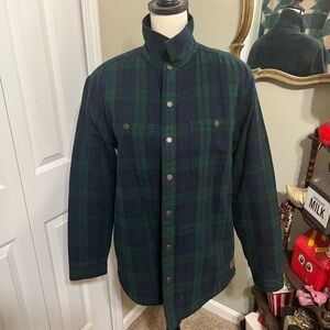L.L. Bean plaid shacket, sz Small